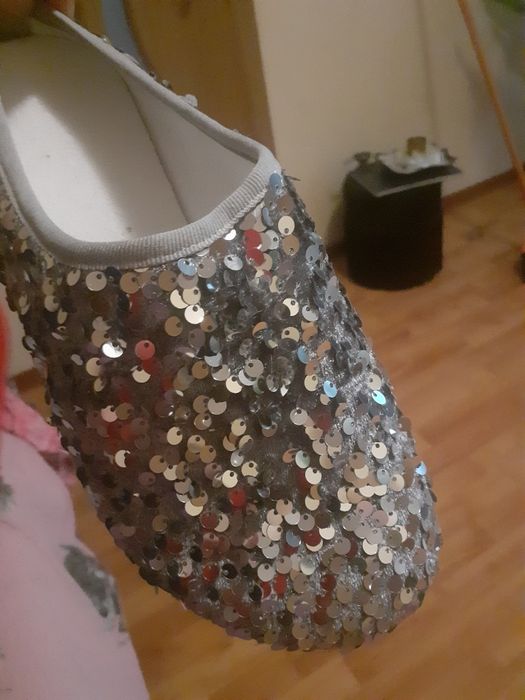 Papuci Dama cu Paiete Marime 37 Nou