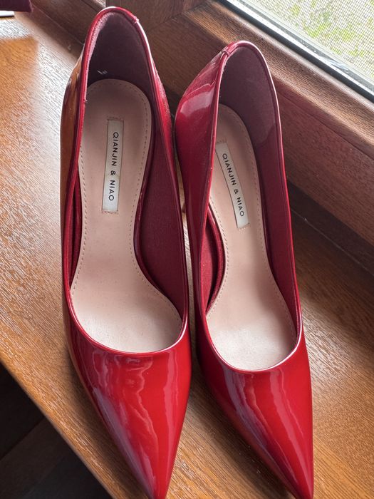 Лодочки/ туфли красные