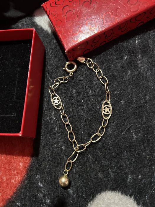 Bratara aur 14k  greutatea de 4,50 grame