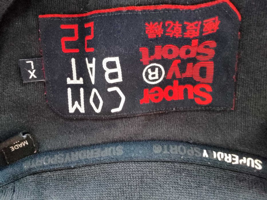 Мъжки суичър Superdry COMBAT SPORT в тъмносиньо (XL)