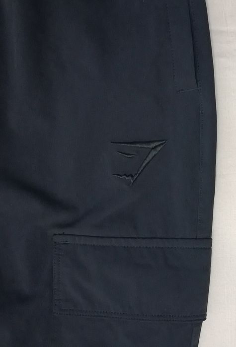 Gymshark Stretch Woven Pants оригинално долнище L спорт черно долно долница