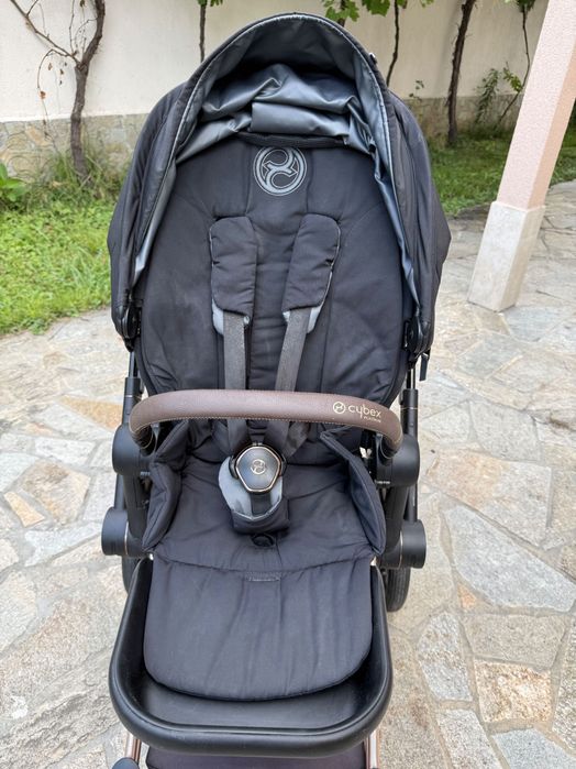 Бебешка количка Cybex Priam Rose Gold шаси