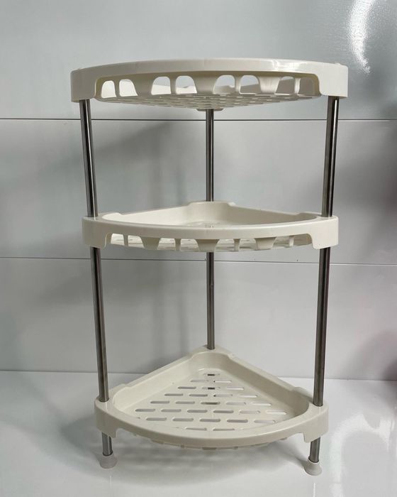 Угловая полка для ванной