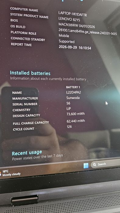 OLED RTX 4060 Lenovo Legion Slim 5