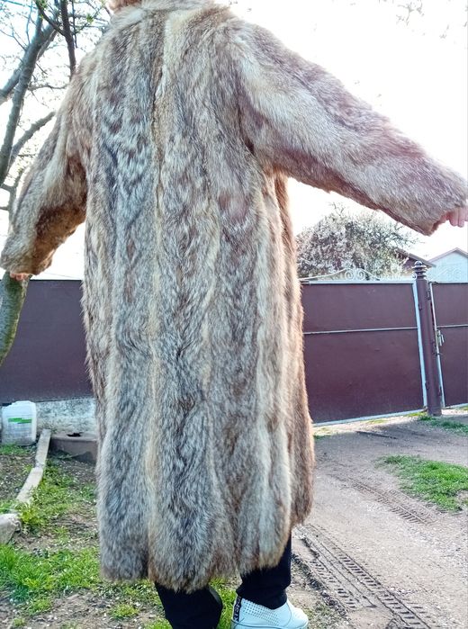 Geaca de blana de vulpe