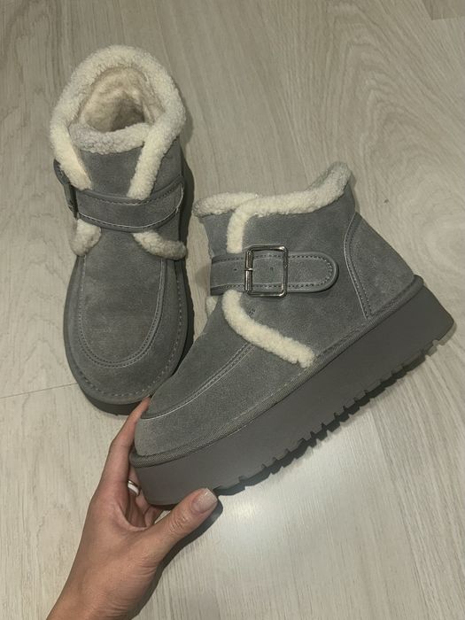 Зимние короткие угги