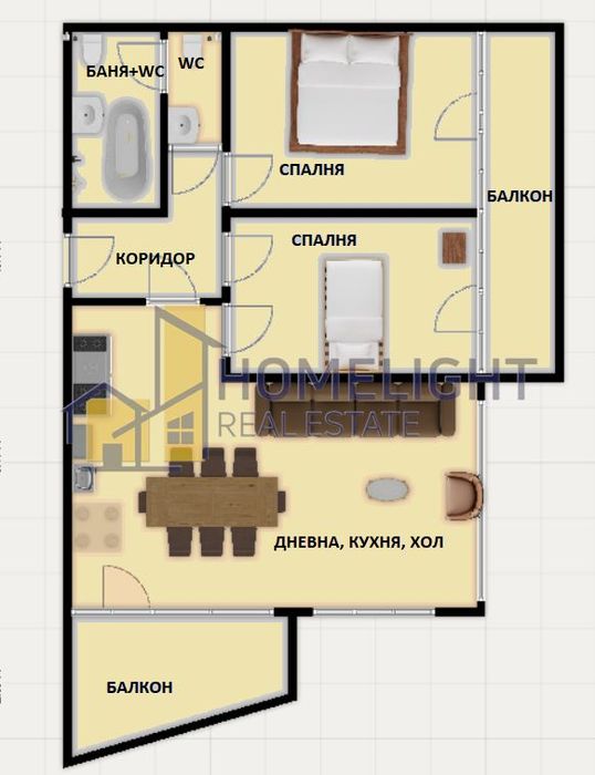 Продава се Тристаен апартамент в София, Полигона - 130 кв.м за 1373 €/кв.м - Снимка #12