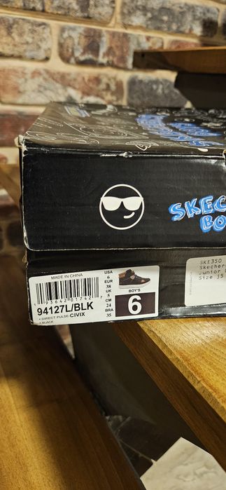 Детски високи обувки Skechers 38