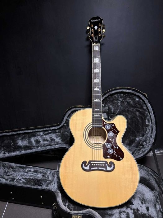 Epiphone EJ-200CE Super Jumbo 2015 Natural