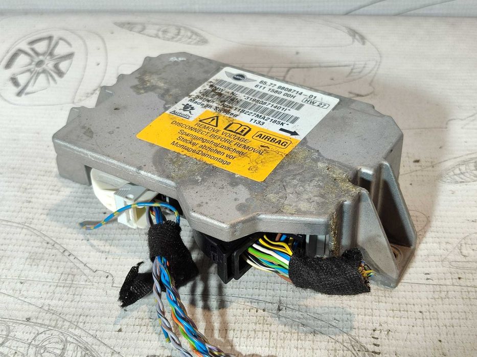 Modul electronic airbag Mini Cooper R56 2.0 Diesel Cod: 65.77 9808714-01 2011 / [2005-2014] (5F3)