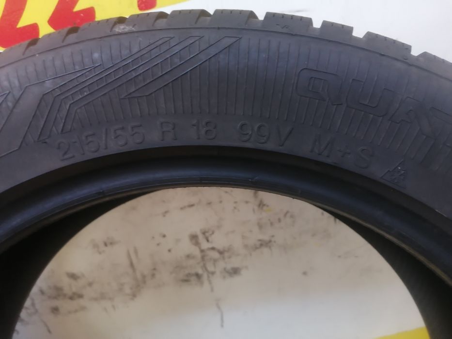 215/55/18 Iarna 2* Vredestein dot 0721.   6,,24mm