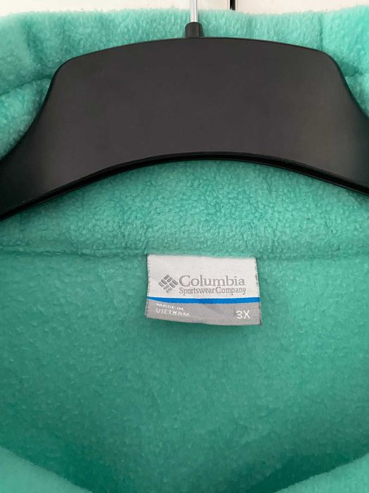 polar columbia turcoaz dama