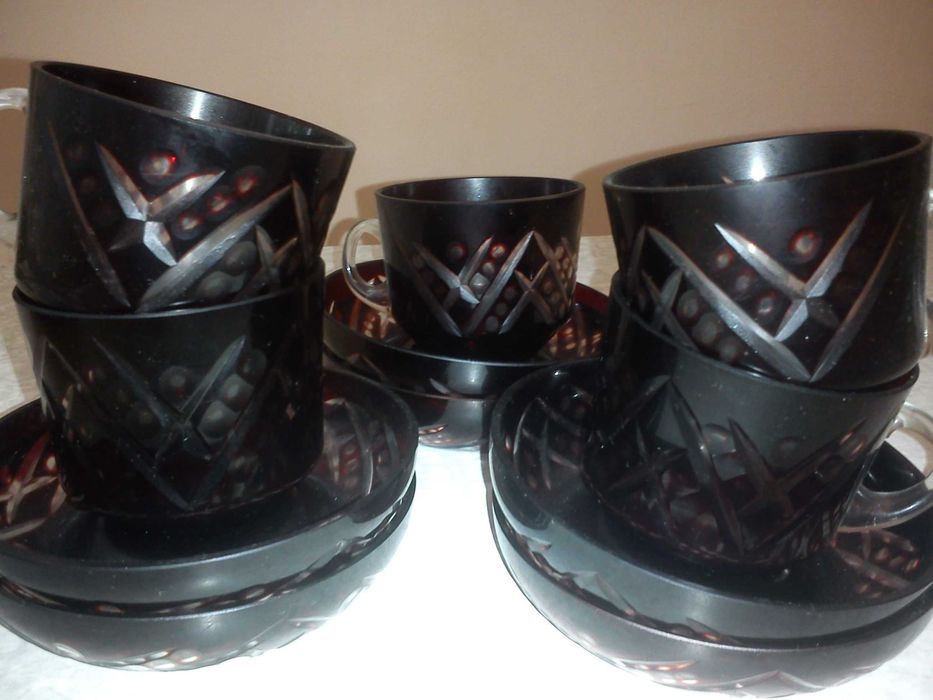 set portelan cafea- ceai