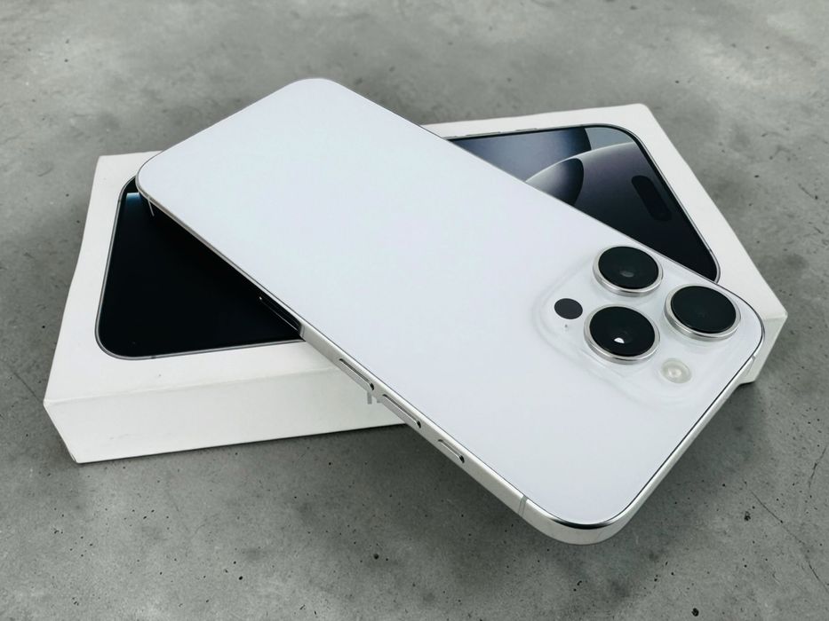 Apple iPhone 16 Pro Max 512GB White Titanium 97% Батерия! Гаранция!