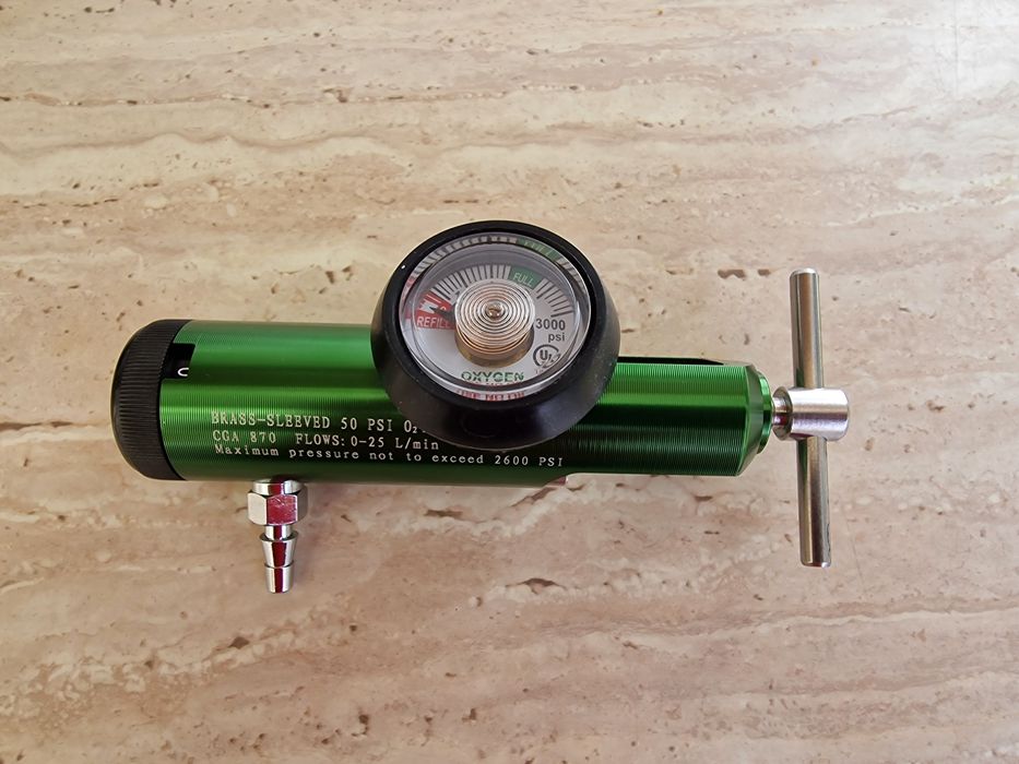 Regulator de oxigen (O2) din alamă