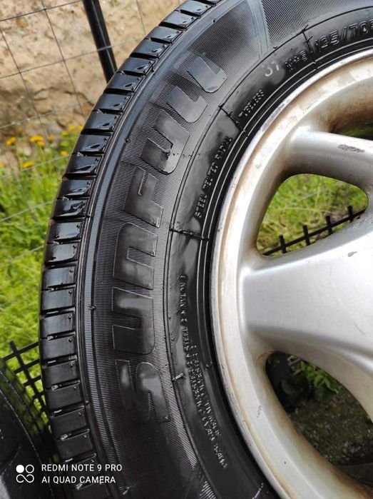 Бусови гуми Sunfull SF-05 195/70 R15 104R и джанти за мерцедес