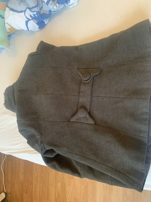 Palton super calduros elegant cu blanita