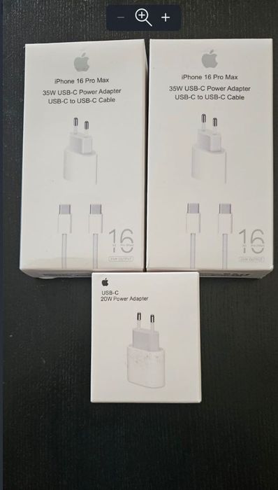 Адаптер зарядно Apple USB C 20W Power Adapter за iPhone 7 до 16pro Max