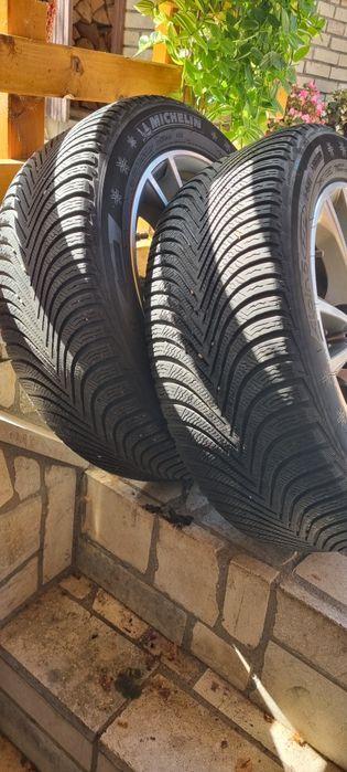 Jante de aliaj R 17 cu anvelope de iarna Bmw  G 30 ,G 20, G 01, 5×112, VW, Audi