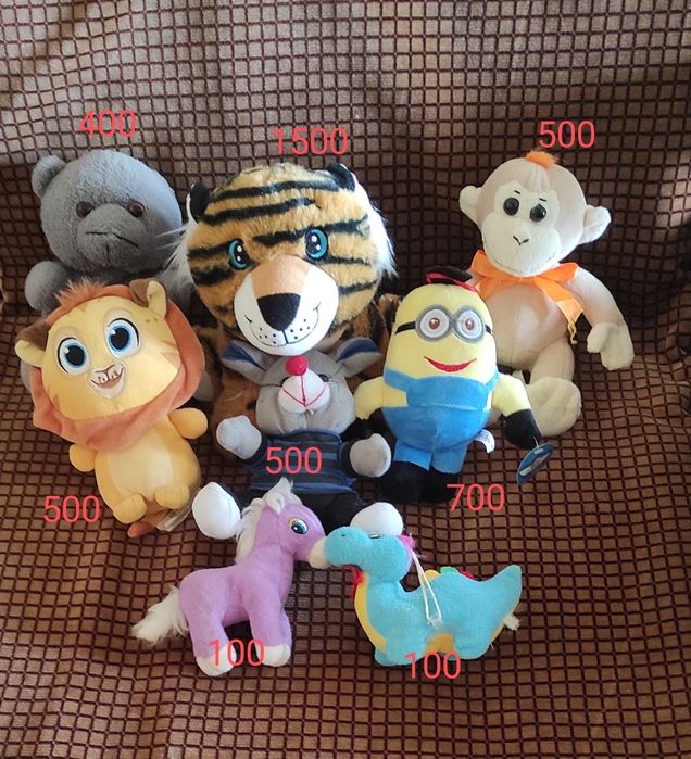 Продам мягкие  игрушки.