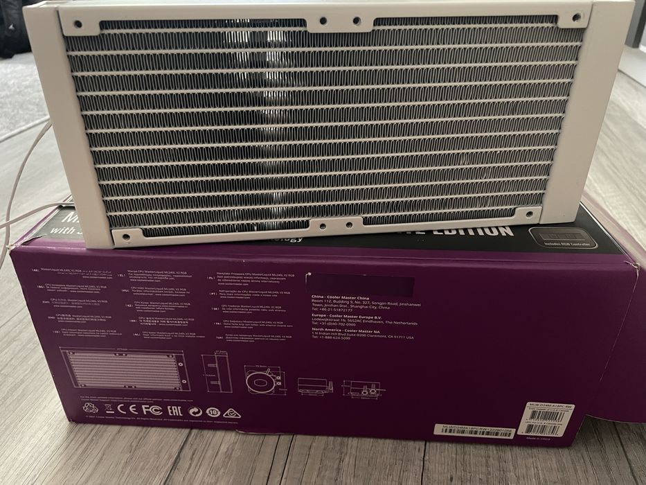 Cooler Master MasterLiquid ML240L V2 RGB White 240mm AIO RGB – pompă defectă