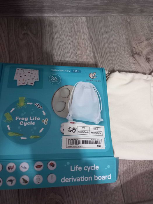 Монтесори игра - Кръговрата на живота - дърво