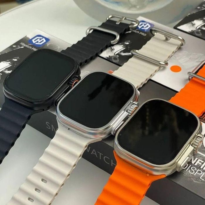 Смарт часовник T900 Ultra 2, Bluetooth разговори, Известия, Крачки