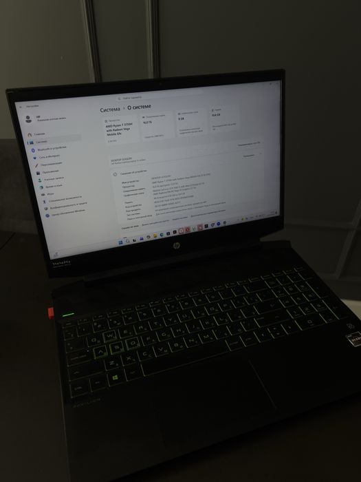 Продам HP Pavilion Gaming 15-ec0xxx