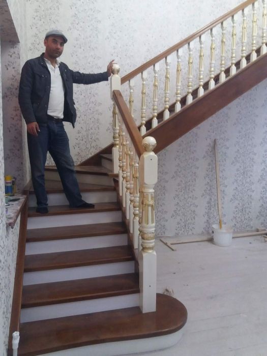 Лестница ясаймиз закасга.