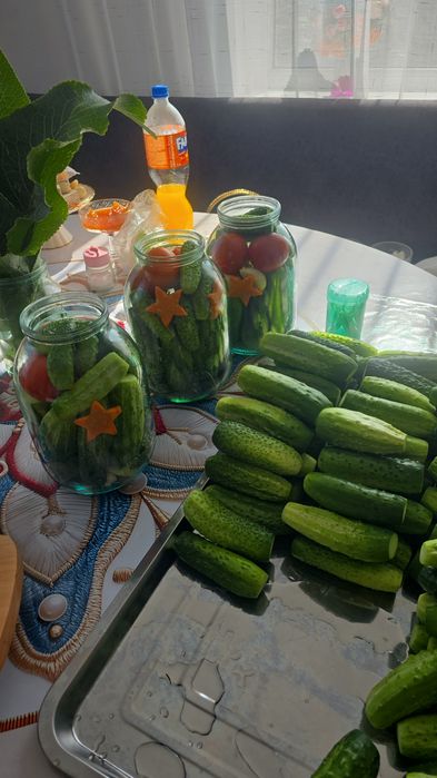 Продам соленные огурцы домашние.