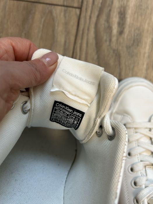 Маратонки Calvin Klein Jeans естествена кожа