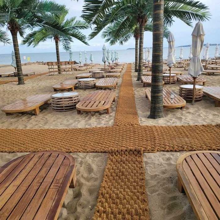 Covorașe de plajă din fibră de cocos / Covor