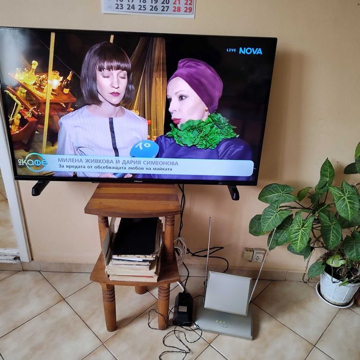 Антена "PHILIPS SDV4240+Адаптер" "5€" "Девет Програми"!+Доставка!