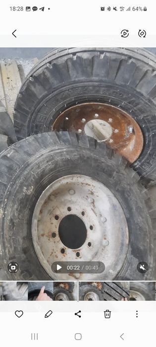 Тележкага шиналар сотилади