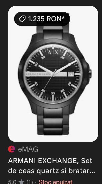 Ceas Armani Exchange