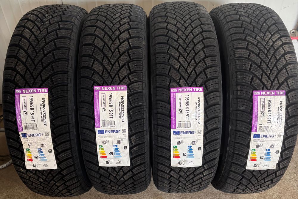 195/65/15 Nexen dot 2026 ЧИСТО НОВИ ЗИМНИ ГУМИ