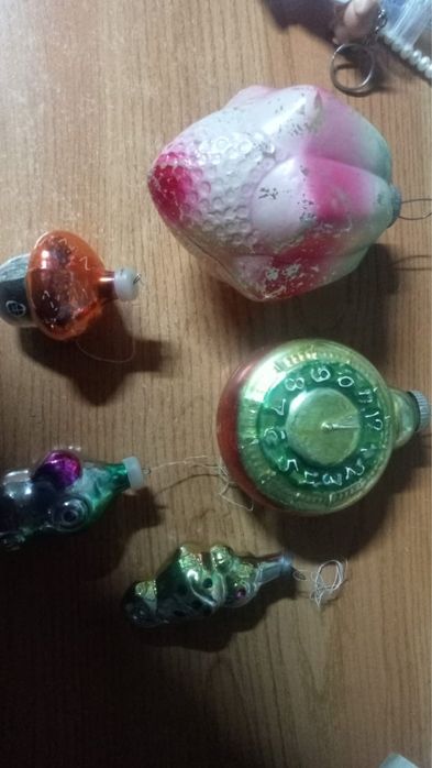 Ёлочные игрушки СССР