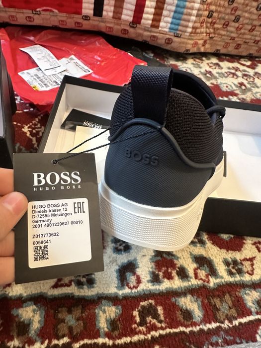 Кроссовки темно-синий BOSS
