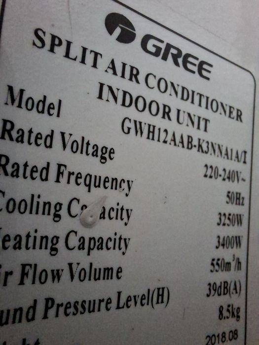 Продам сплит систему Gree