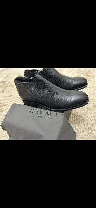 Ботинки премиальные Romit, зимние, черные, 43
