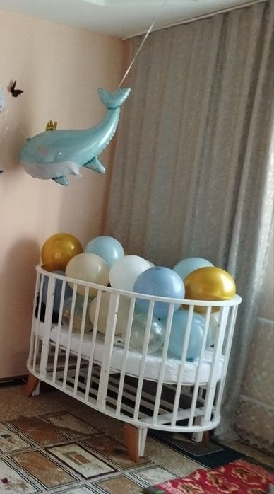 Детский манеж.Әдемі,еш жері сынаған,шайқауғада болады.