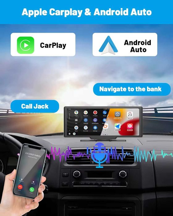 Мултимедия DVR видеорегистратор камери запис монитор заден ход за кола