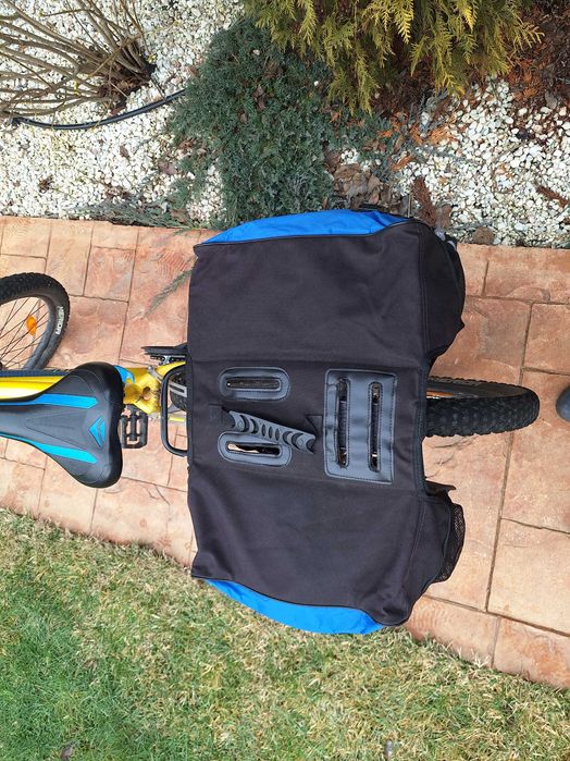 Set Genți Portbagaj M-Wave Amsterdam Double Albastru/Negru