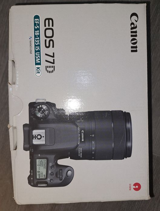 Canon  eos 77d + объектив 18-135 mm.