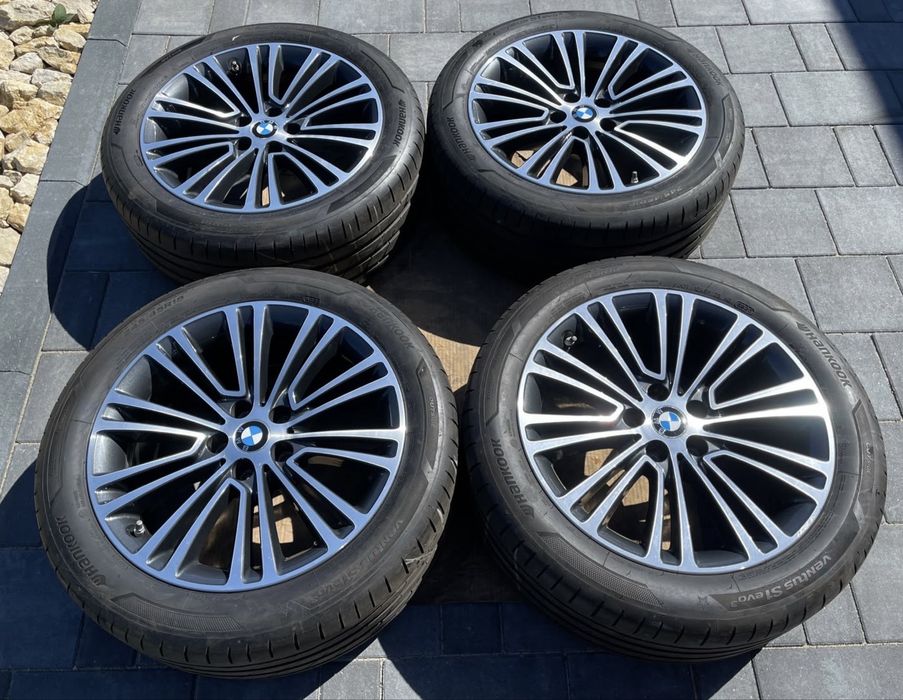 Jante BMW 18 Seria 5 G30 G31 anvelope vara DOT2023 aproape noi FACTURA