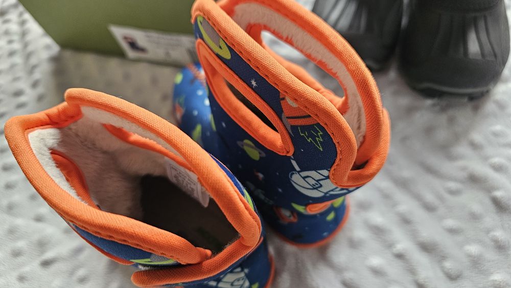 Cizme iarna bebe copiii zapada impermeabile Olang 21-22