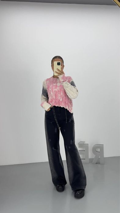 Pulover cu perle Redesign