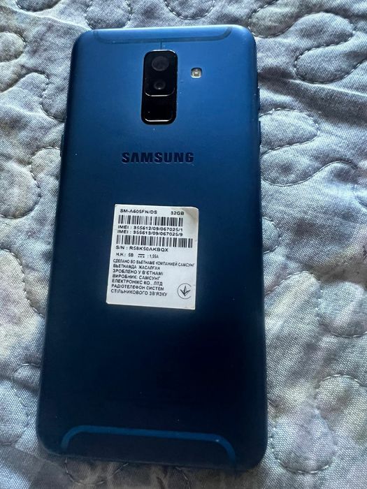 Срочно продам Samsung Galaxy A6+