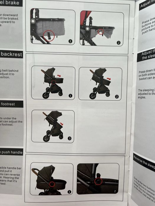 Коляска детская, трасформер.