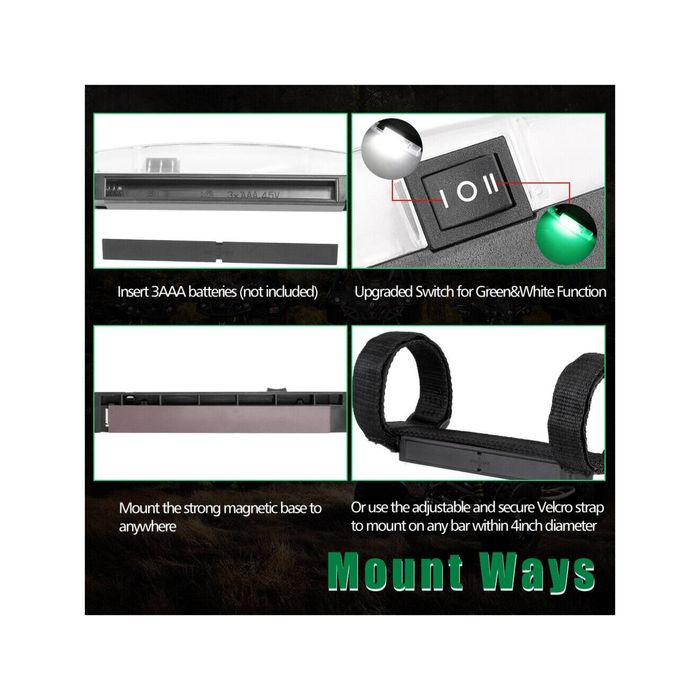 Lampa LED iluminat cabina UTV ATV JEEP BARCA cu acumulator